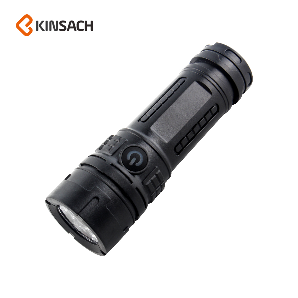 KINSACH星之源塑料type-c充电带笔夹手电筒3*LED