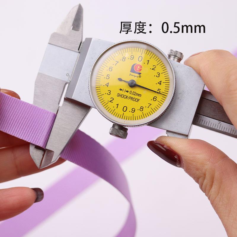 factory in stock supply imitation nylon dense grain ribbon color yarn strip luggage accessories outdoor supplies belt wholesale yiwu details Picture