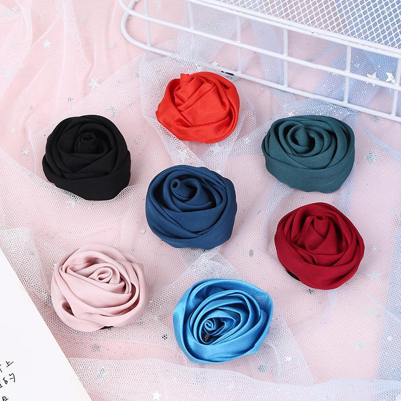accessories headwear hair band cloth flower clothing shoes and hats accessories cloth art flower jewelry diy decorative accessories cloth flower bud accessories Application Scenario