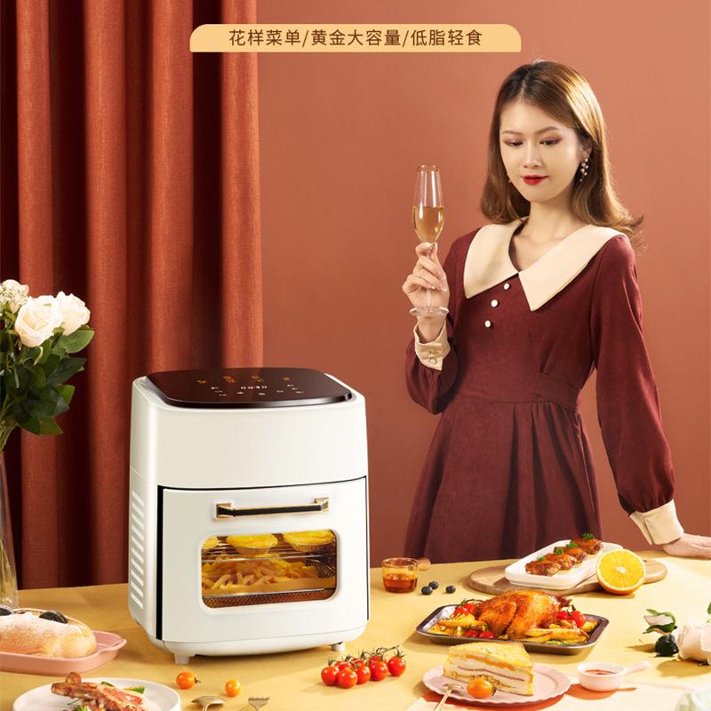cross-border 15l air fryer airfryer three-layer large capacity electric oven smoke-free barbecue machine