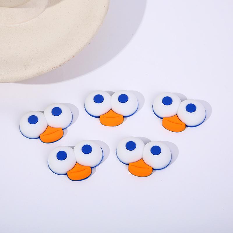 cartoon little duck eyes feet soft rubber ornament accessories diy hair ball ornaments matching semi-finished products accessories materials Application Scenario