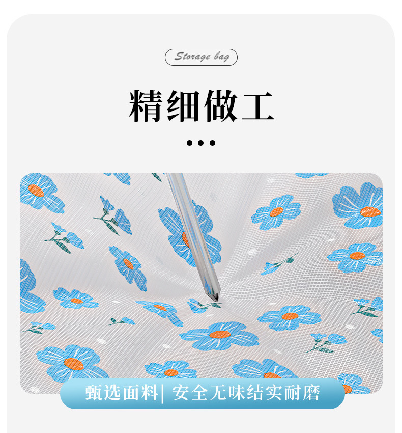 衣服收纳袋大容量搬家打包袋家用透明整理袋棉被收纳袋详情9