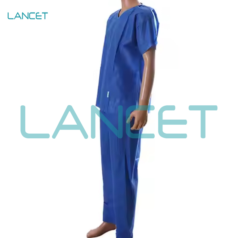 手术室隔离衣牙科口腔医院护士服套装洗手衣洗手服Non Woven PP SMS Dental Scrub 详情2