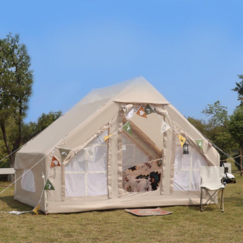 camping tent outdoor inflatable tent waterproof tent camp tent automatic free tent camping equipment
