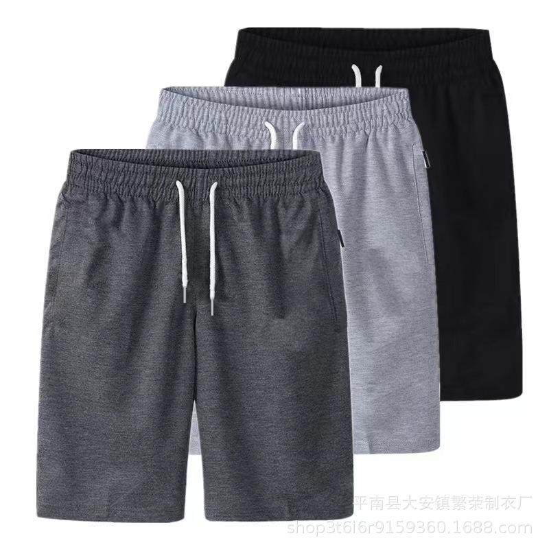 Shorts Men's Summer Wear Thin Fifth Pants Men's Casual Pants Baggy Track Pants Men's Beach Shorts Stretch