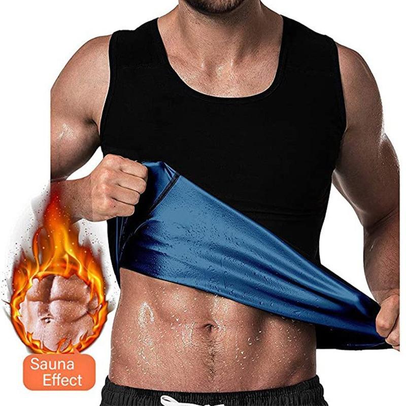 Amazon Body Shaper Belly Contracting Vest Fitness Violently Sweat Suit Running Sportswear Sweatshirt Vest Corset Body Shaper