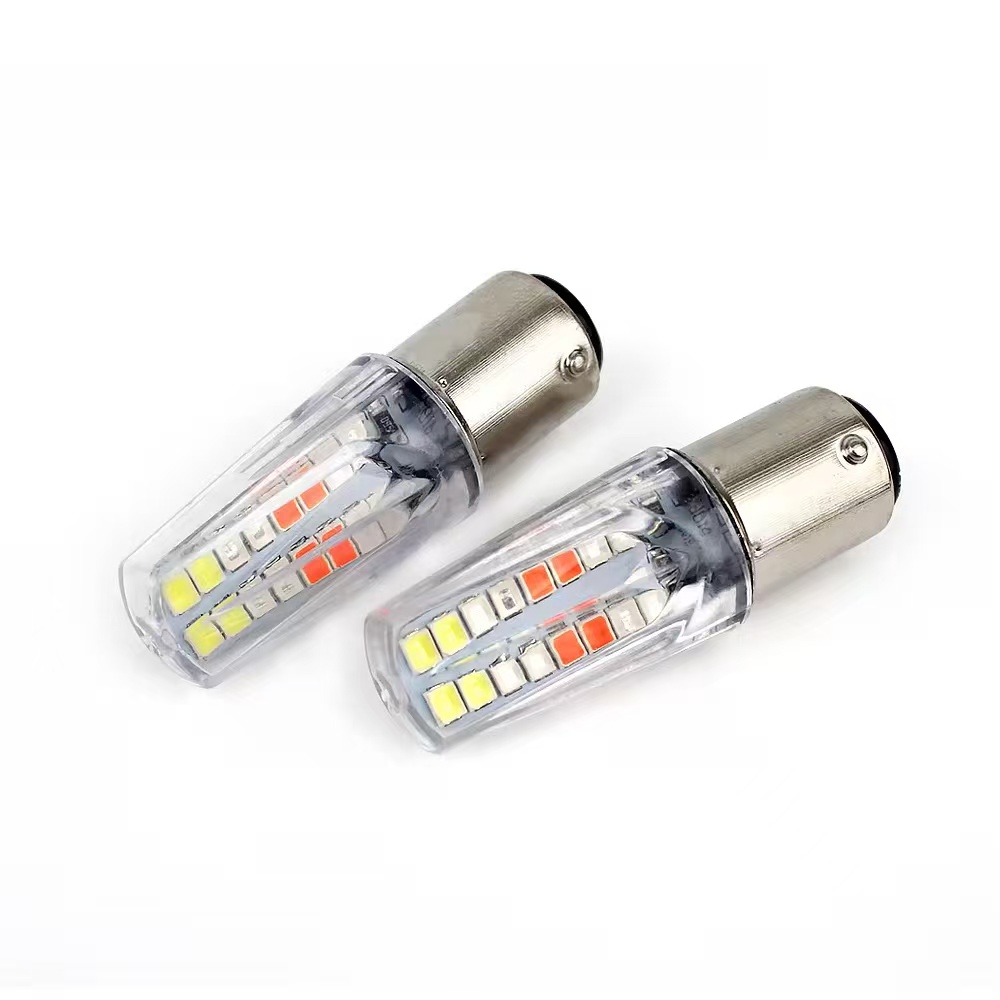 New LED brake light 1157 flowing color RGB light for automobiles and motorcycles Specification image