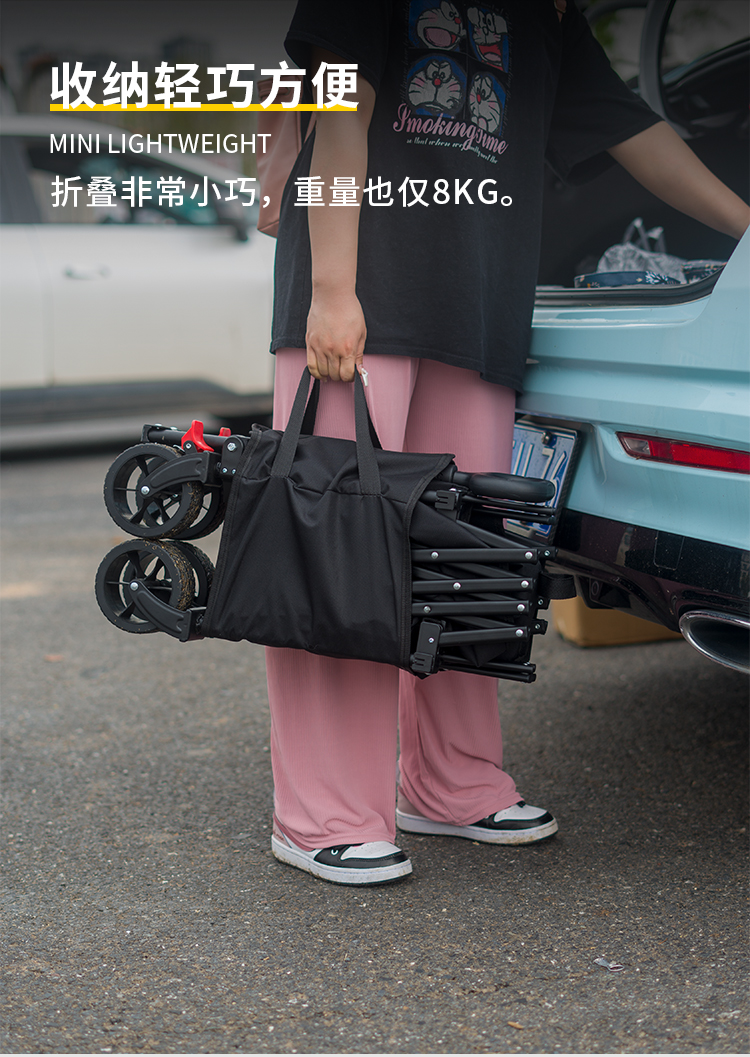 夏诺多吉户外露营车 可折叠露营车详情7