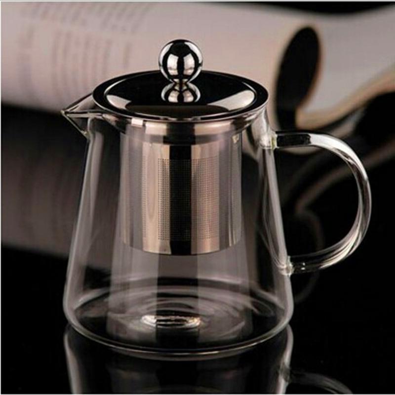 borosilicate glass teapot scented teapot tea set teapot teapot filter glass straight pot