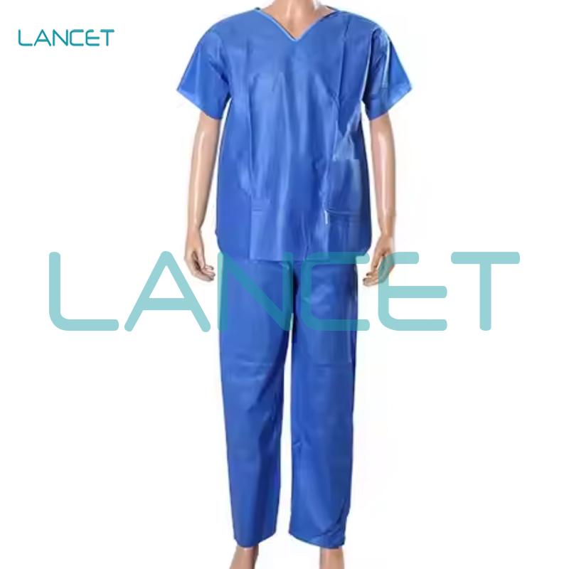 手术室隔离衣牙科口腔医院护士服套装洗手衣洗手服Non Woven PP SMS Dental Scrub 详情1