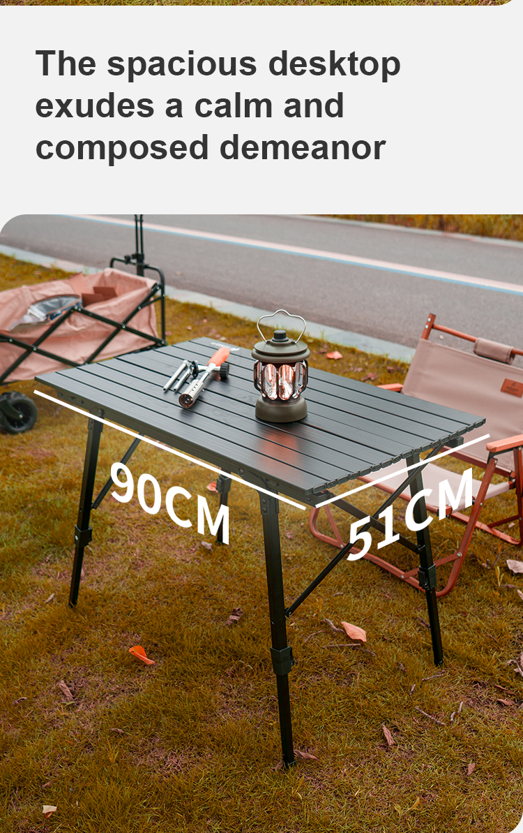 CHANODUG/夏诺多吉户外露营折叠可升降蛋卷桌详情3