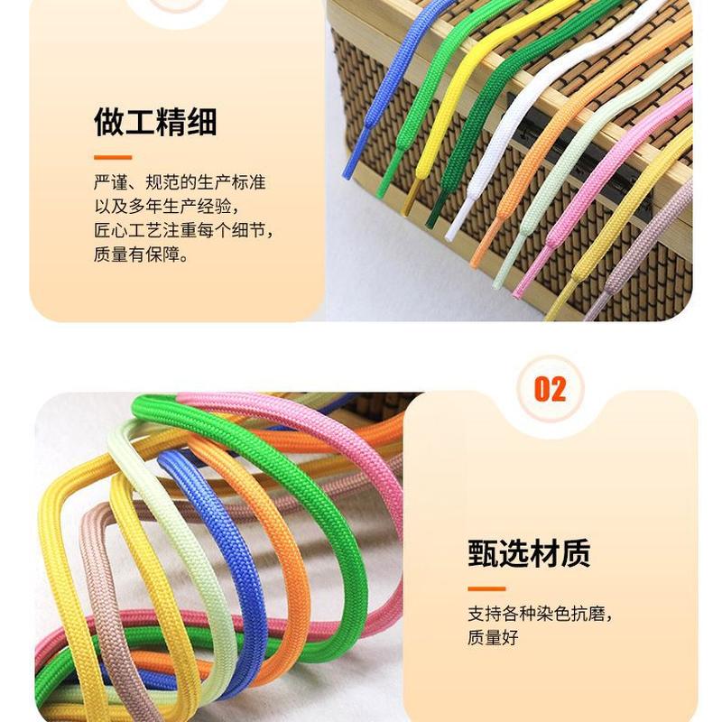 32-strand bag rope polyester core rope clothing round polyester bag core hang rope round cap gift sweater pants rope compound rope Application Scenario