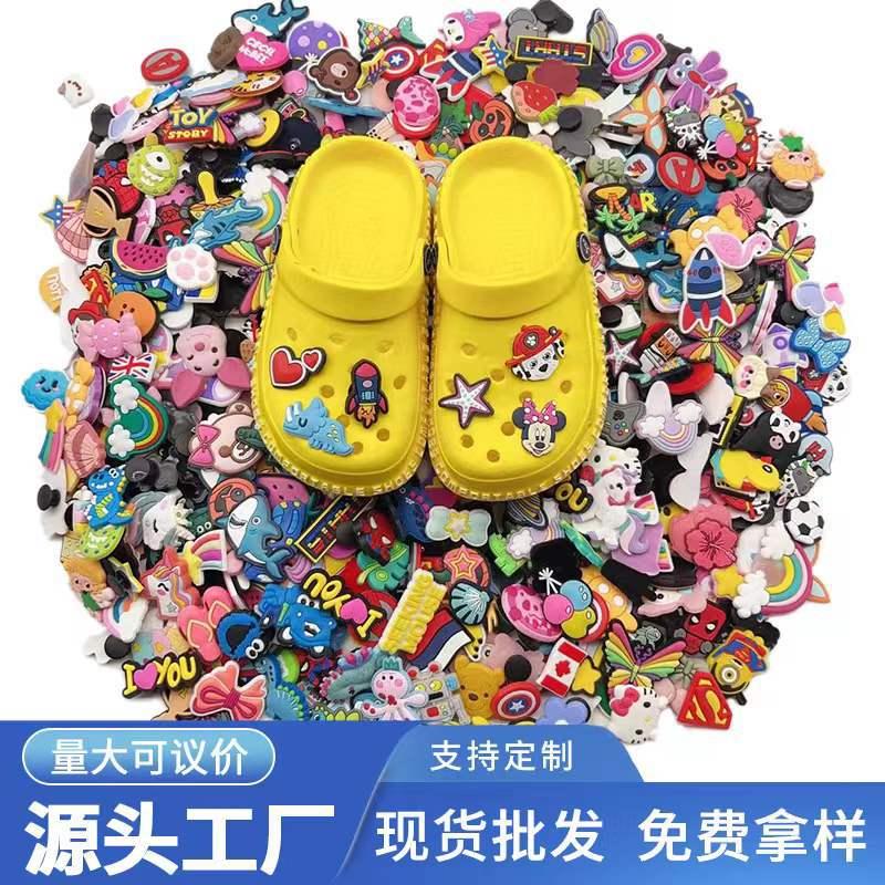 hole shoes accessories shoe ornament shoe buckle cartoon accessories diy shoe ornament decorative accessories croc buckle