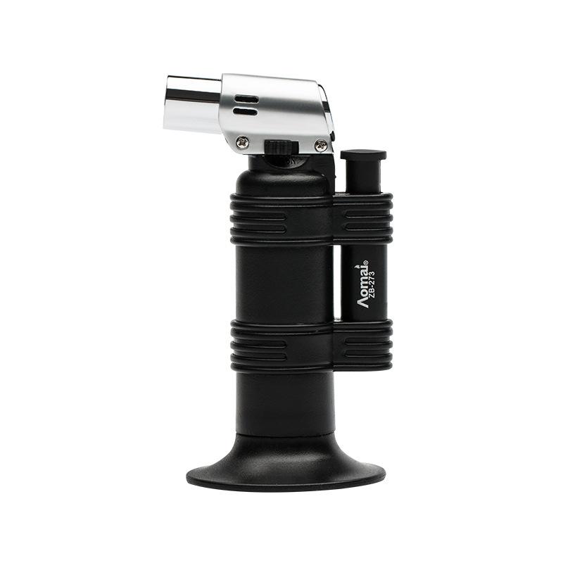 Aomai Am273 Cigar Gas Lighters Creative Fixed Fire Desktop Windproof Cigarette Lighter Welding Gun Smoking Set Wholesale