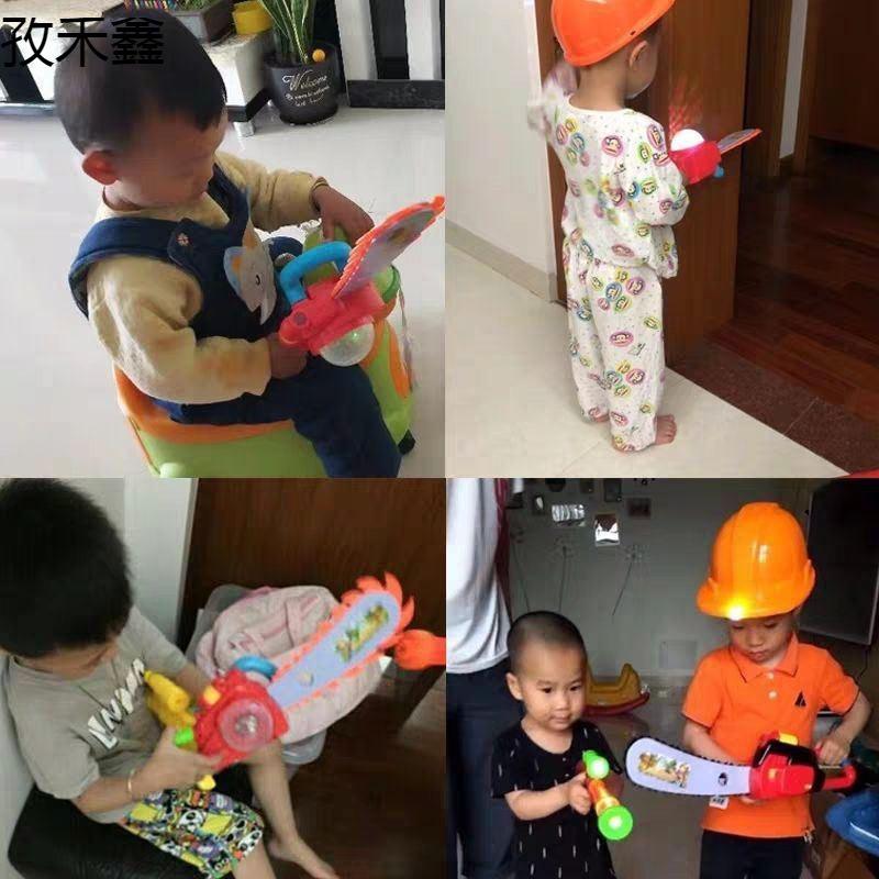 logger vick chainsaw toy gun suit logger vick chainsaw gun projection sound light bear exposed gun electric gun toy Application Scenario