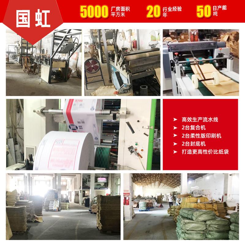 wenzhou paper-plastic compound pocket waterproof film woven snakeskin thickened paper packaging bags packing kraft paper plastic bag wholesale Application Scenario