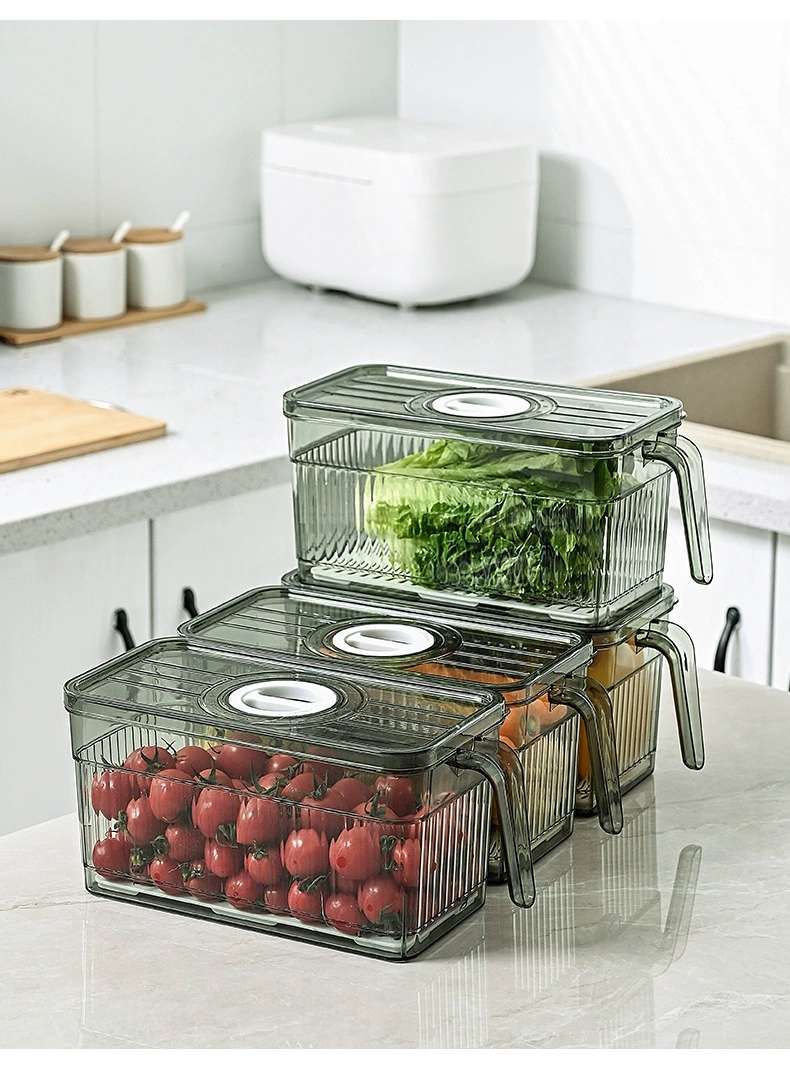 Y103-1029 Refrigerator storage and organizing artifacts Drawer box Storage box Organizing box Egg food preservation box undefined