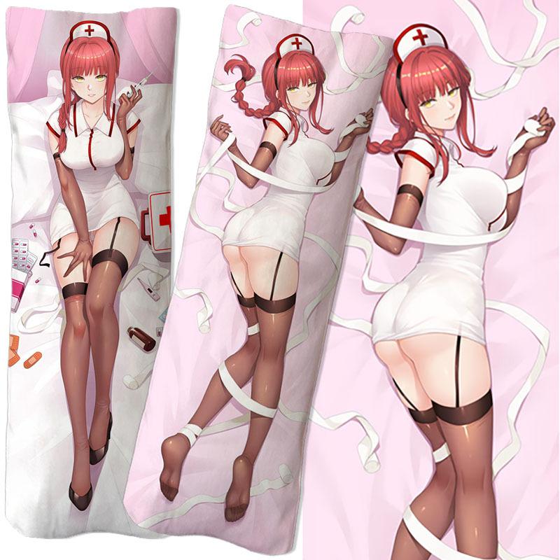 cross-border amazon sources chainsaw man machima anime peripheral homeboy life-sized pillow second-dimensional rem pillow Specification drawing