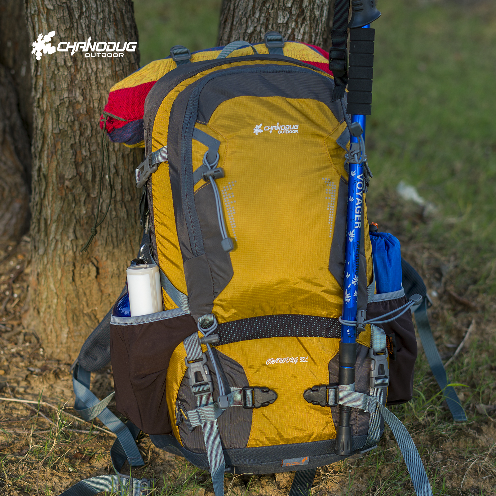 Xanuoduji outdoor hiking bag, a new fashionable backpack for both men and women, a large-capacity travel backpack for sports hiking details Picture