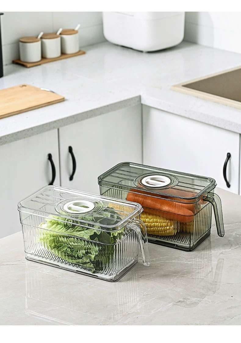Y103-1029 Refrigerator storage and organizing artifacts Drawer box Storage box Organizing box Egg food preservation box undefined