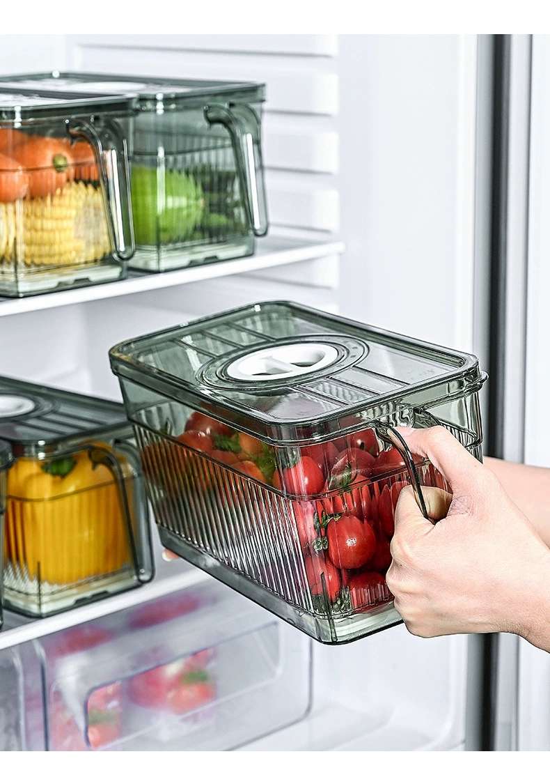 Y103-1029 Refrigerator storage and organizing artifacts Drawer box Storage box Organizing box Egg food preservation box undefined