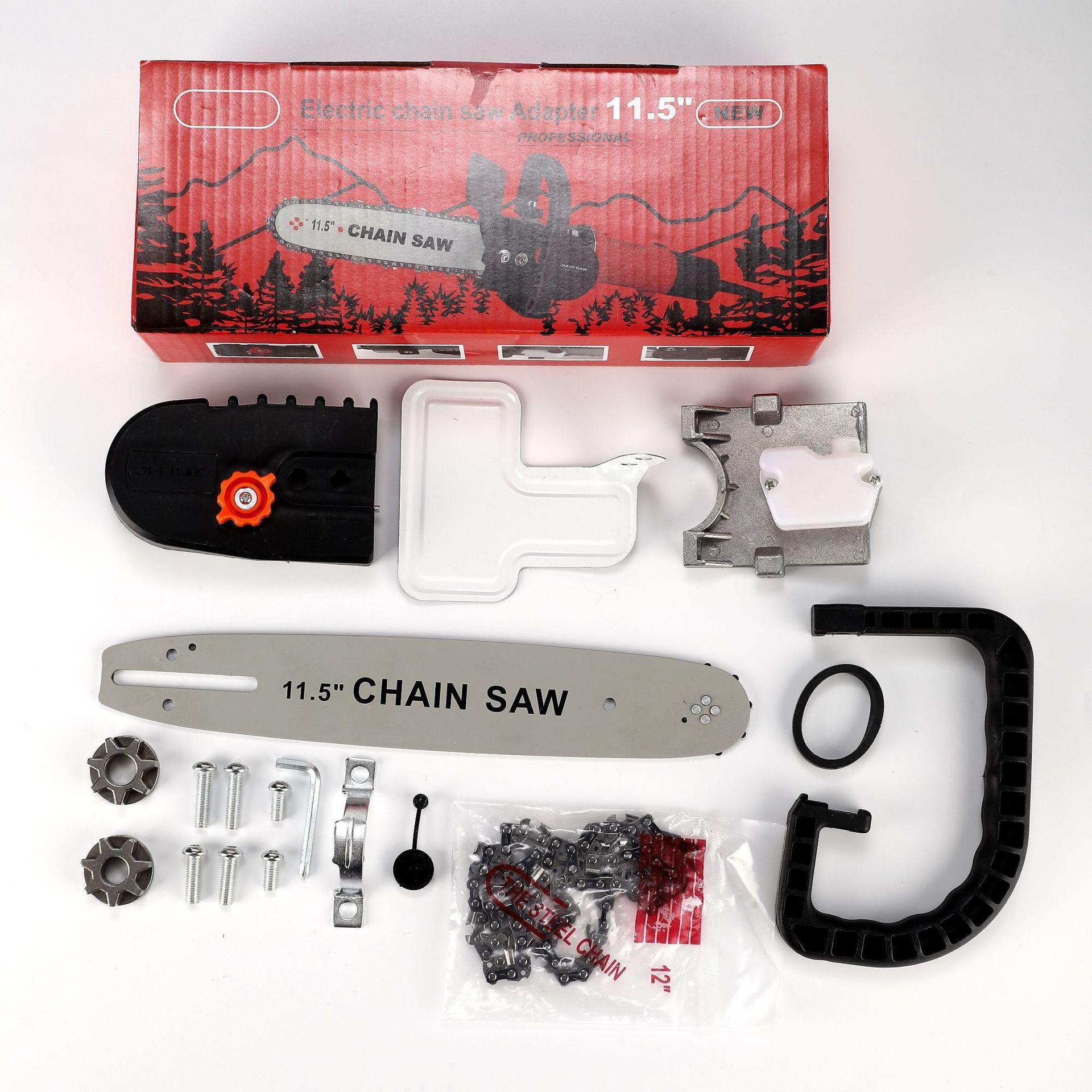 Angle Grinder Change Electric Chain Saw Polishing Machine Change Chainsaw Household Small Portable Wood Cutting Saw Wholesale full figure