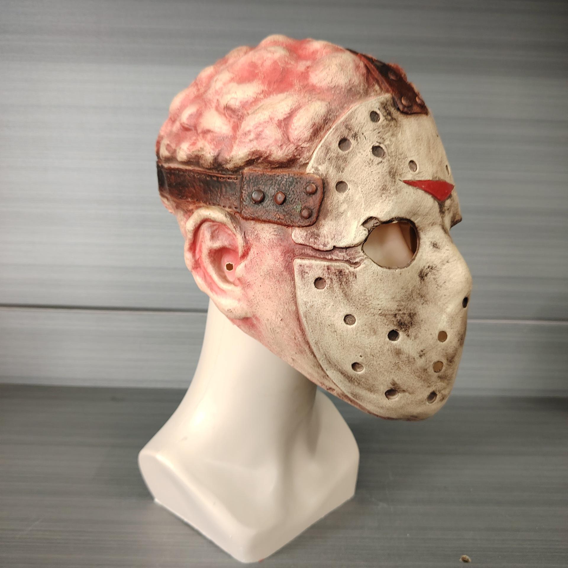 neca black friday 13 th fredy jason texas chainsaw kill halloween latex mask headgear horror full figure