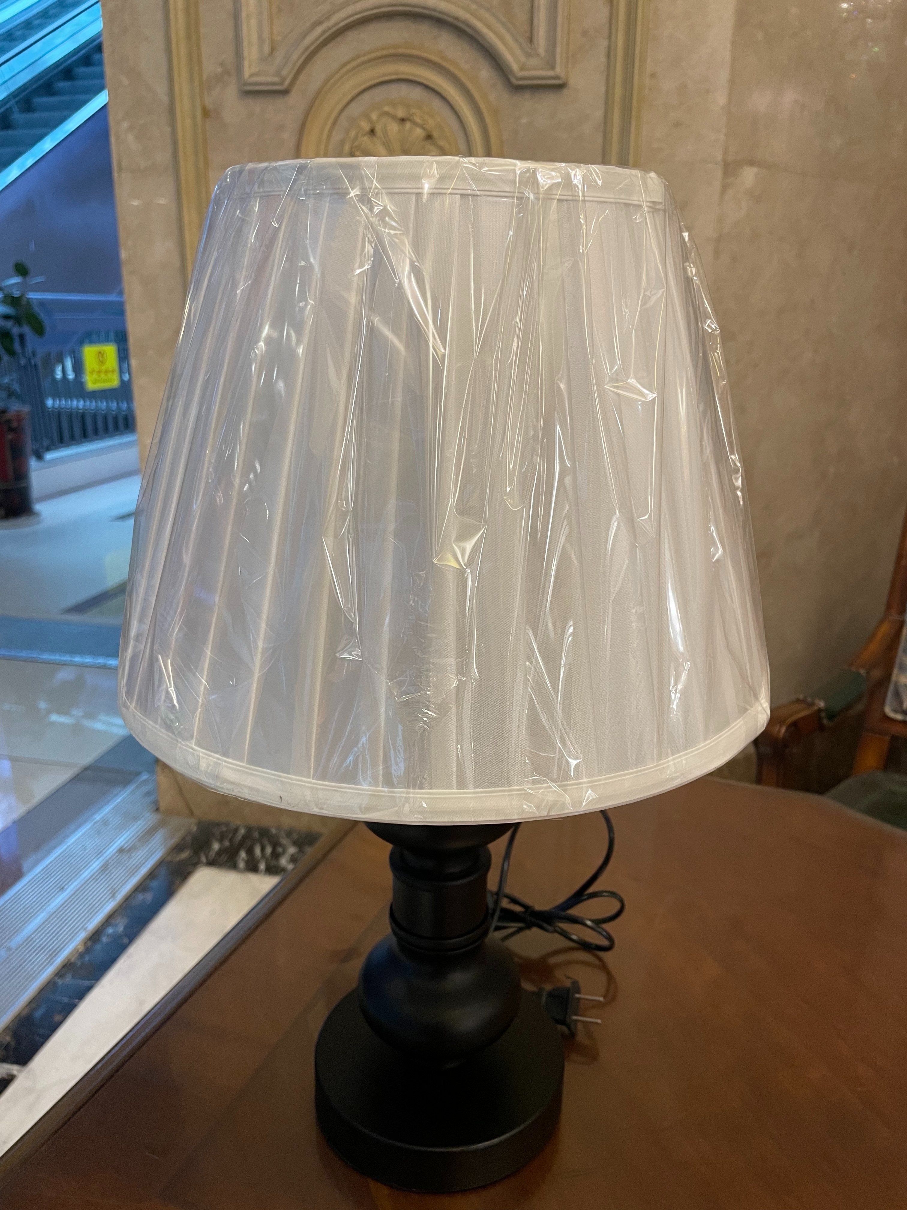 Ordinary lighting desk lamp is safe and harmless to the eyes. It is a study and reading desk lamp with a warm night light and adjustable light function Specification image