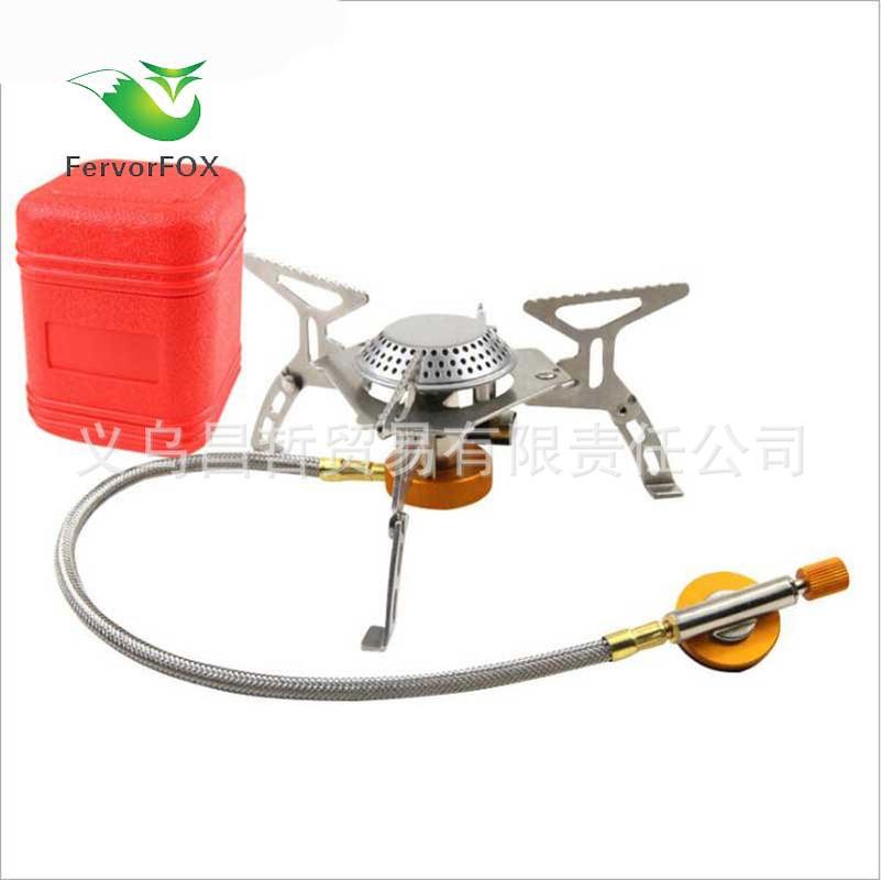 electric ignition outdoor stove portable stove camping stove stove suit card type split gas stove