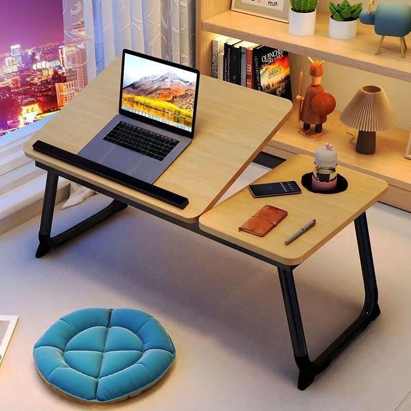 bed desk laptop desk height adjustable desk folding table lazy household multi-functional bedroom small table
