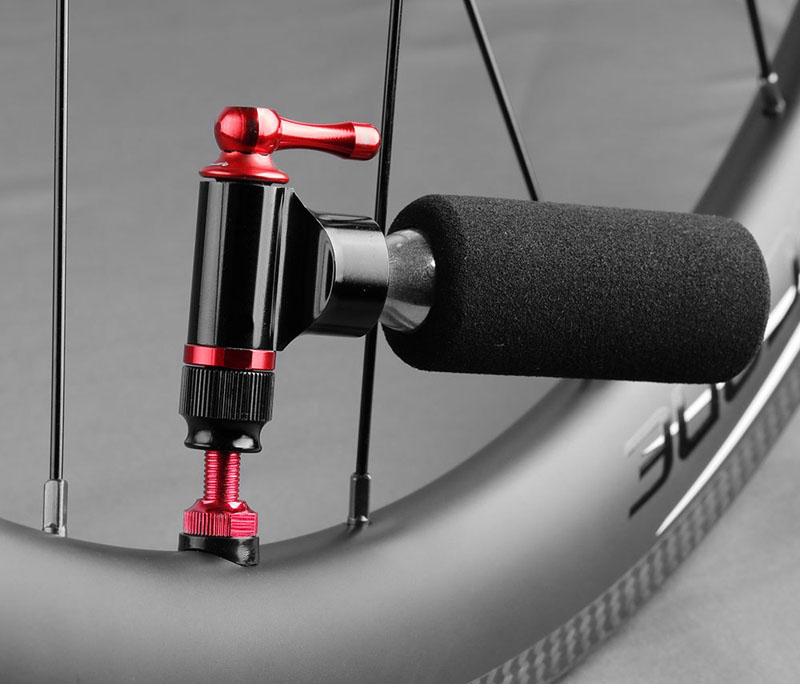 PC005 Emergency air pump, an aluminum alloy bicycle air pump mini, comes with a threaded CO2 carbon dioxide quick inflation head pic 15