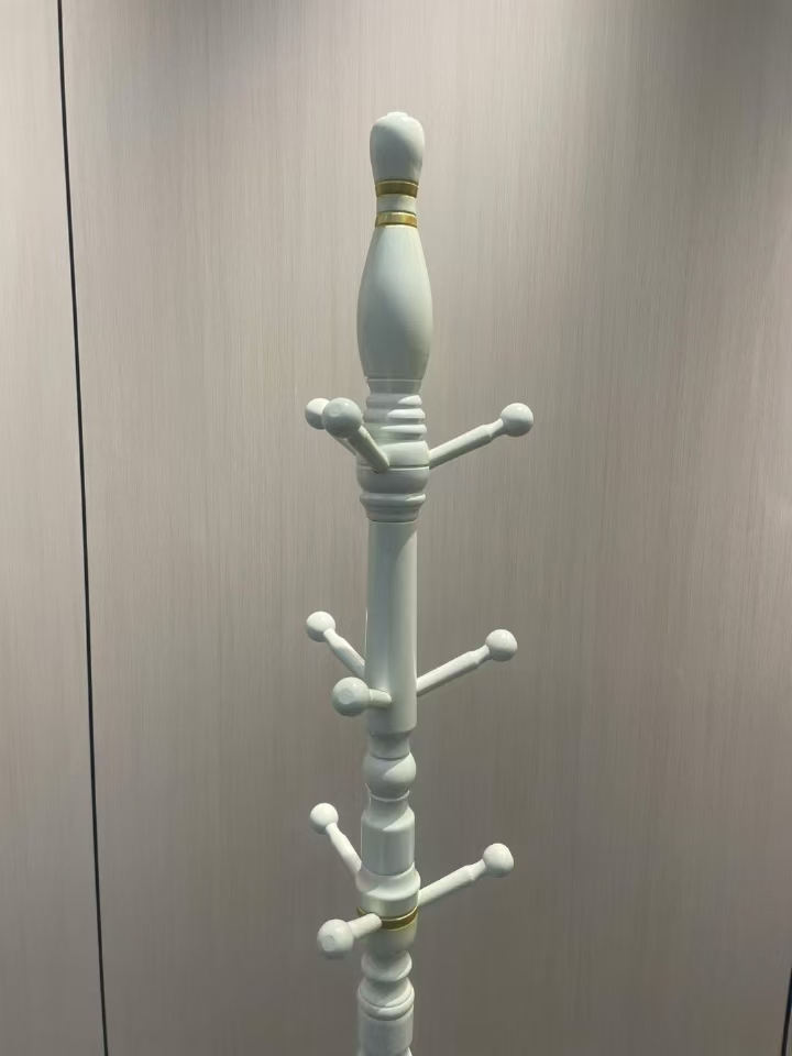 实木衣帽架加粗落地衣服架立式客厅挂衣架落地卧室家用挂衣架收纳详情7