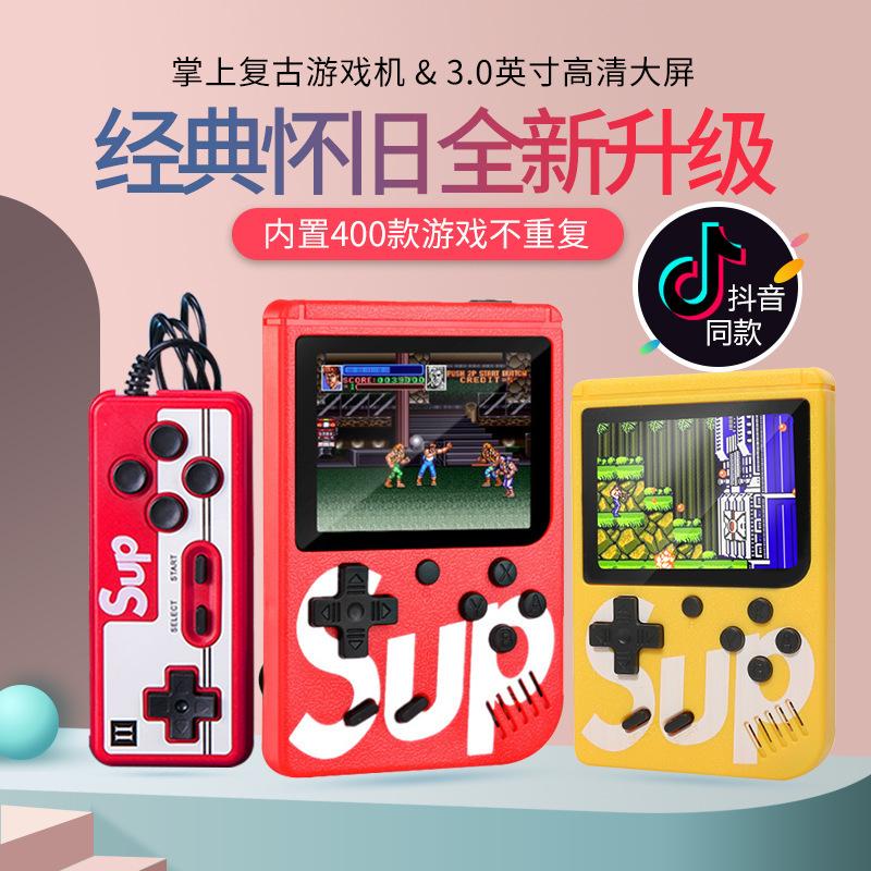 cross-border sup handheld gaming nostalgic retro mini tv children's toys psp tetris game console