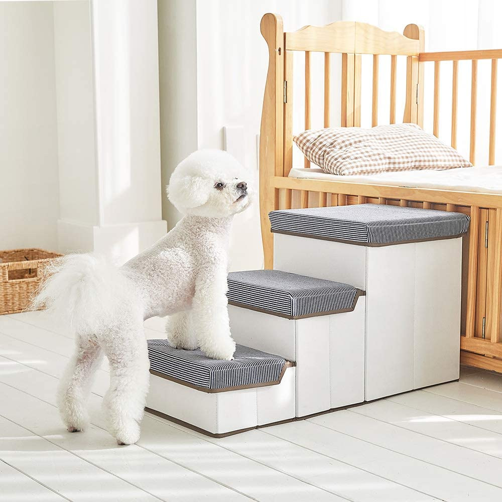跨境热销可定制时尚宠物收纳箱,可折叠多层宠物楼梯狗狗楼梯爬梯