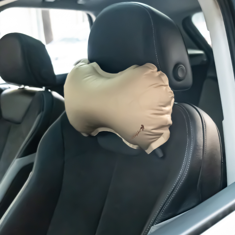 CHANODUG/夏诺多吉 户外自动充气海绵垫内置高回弹海绵充气枕 车用头枕 办公室腰靠