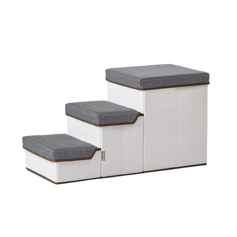 收纳箱/收纳/透明真空收纳箱/棉麻收纳箱/百纳箱棉麻白底实物图