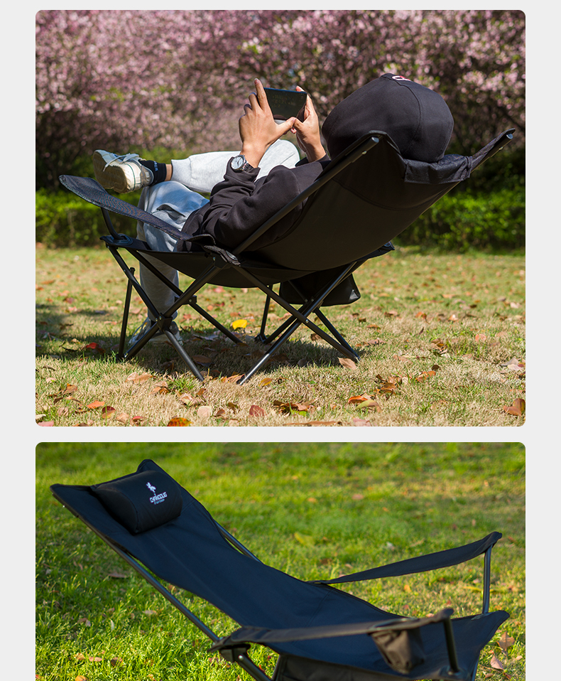 CHANODUG/ Chanodoji Outdoor Camping folding Gold Beach chair pic 12