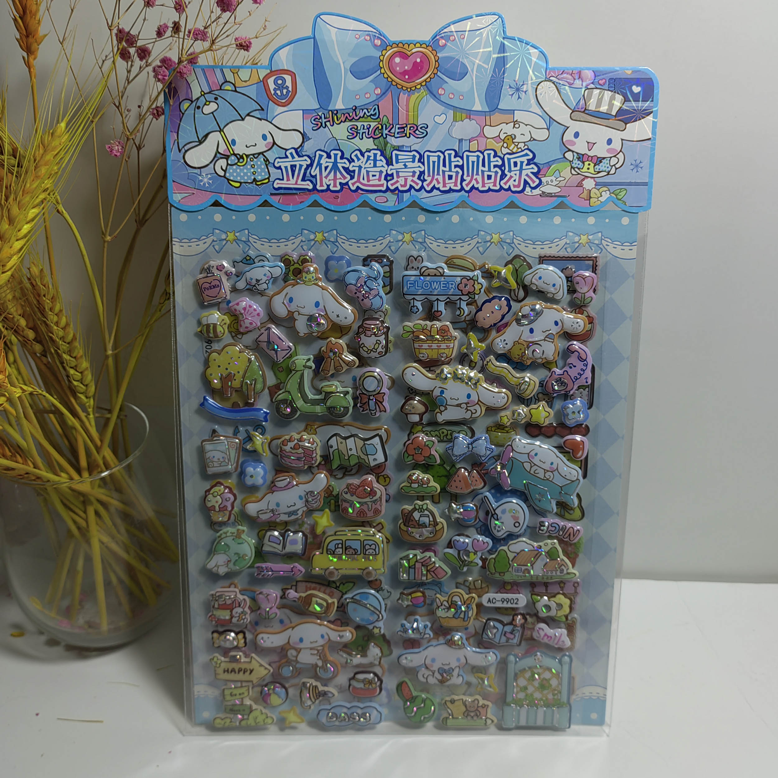 AC-99 Double-layer bubble stickers details Picture