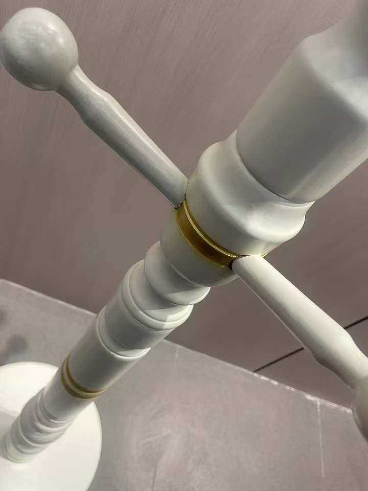 实木衣帽架加粗落地衣服架立式客厅挂衣架落地卧室家用挂衣架收纳详情8