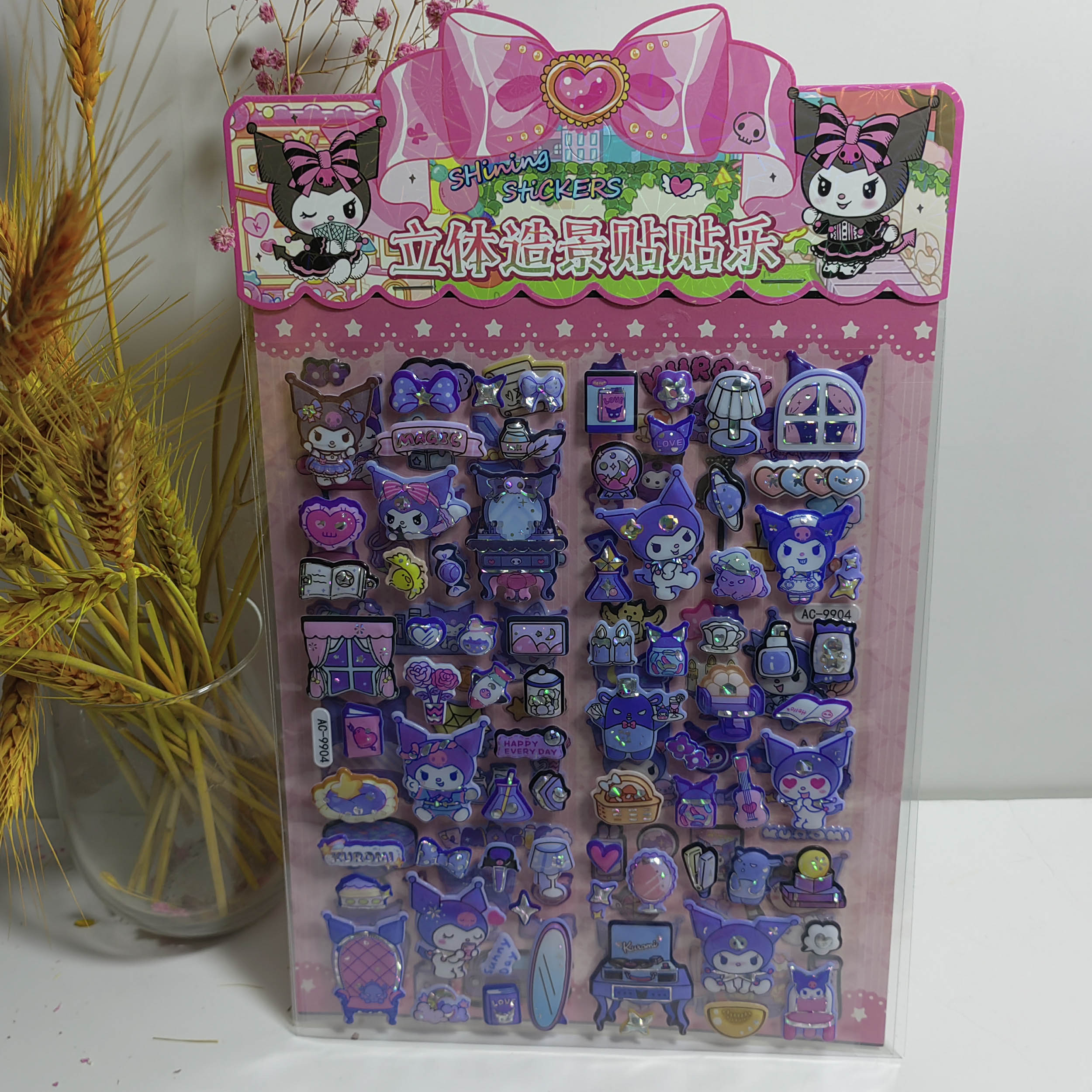 AC-99 Double-layer bubble stickers Application Scenario