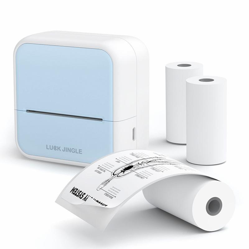 mini printer thermal label printer bluetooth small pocket portable photo printer
