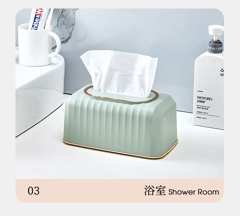 W74-8800 Light luxury household creative Princess Pumping paper box Tissue box living room desktop multifunctional storage box Application Scenario