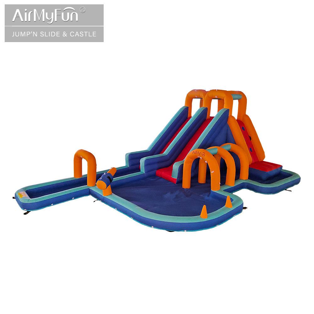 inflatable castle children's home inflatable castle household slide water spray inflatable castle children's castle inflatable castle