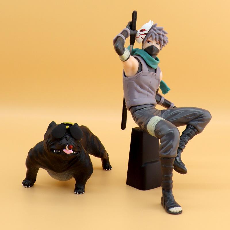 Naruto Anime Car Decoration Kakashi GRUIT Car Interior Dashboard Hand Office One Piece Dropshipping Application Scenario