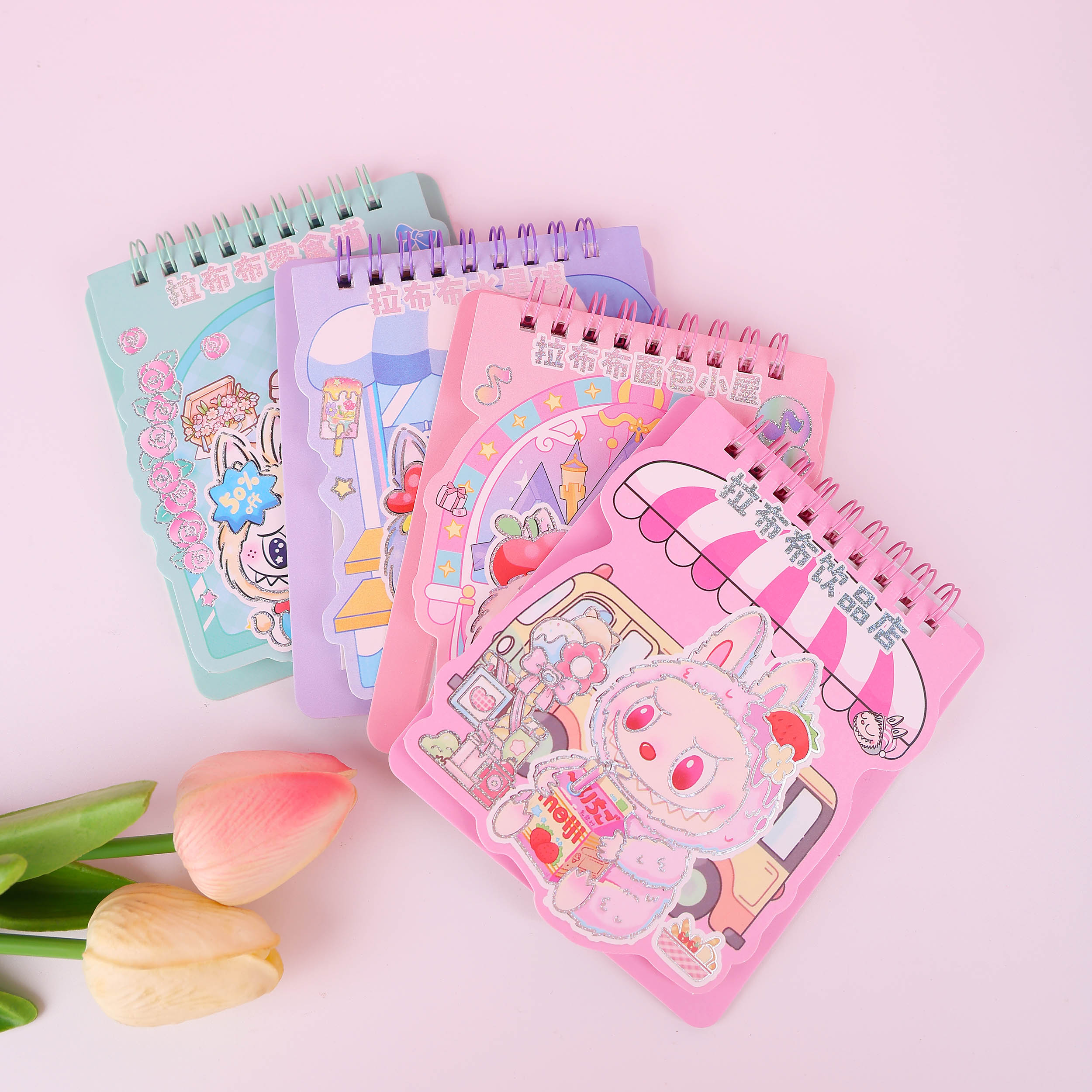 SS172 Sticker Coil Book