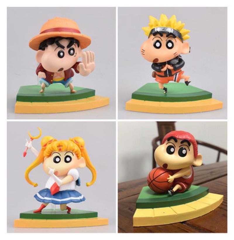nohara fantasy q version xiaoxin cos naruto sailor moon luffy dunk doll