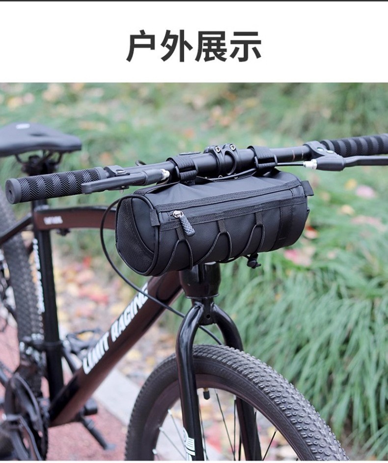 CT-2411S handlebar bag, bicycle front bag, handlebar bag, mountain bike front bag, bicycle handlebar bag, front bag, cycling equipment, single-shoulder backpack pic 16