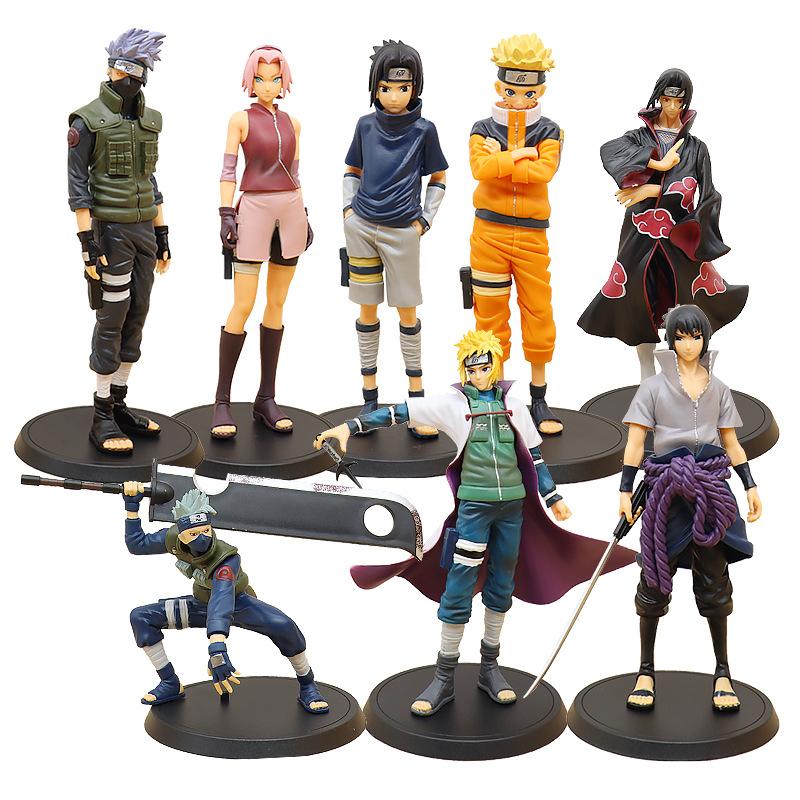 naruto model broadsword kakashi uchiha itachi sasuke naruto four generations of men watergate sakura anime garage kits Item Picture