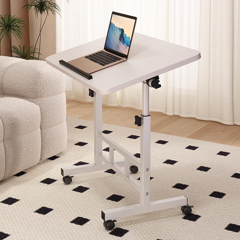 side table adjustable lifting bedside table universal wheel desktop adjustable height home lazy student office computer desk