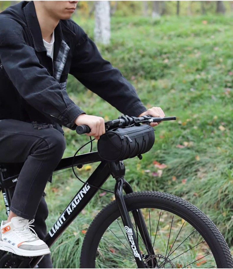 CT-2411S handlebar bag, bicycle front bag, handlebar bag, mountain bike front bag, bicycle handlebar bag, front bag, cycling equipment, single-shoulder backpack pic 20
